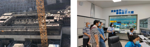 關壩翻車機基坑施工情況現(xiàn)場檢查 前往江跳線進行技術指導.png